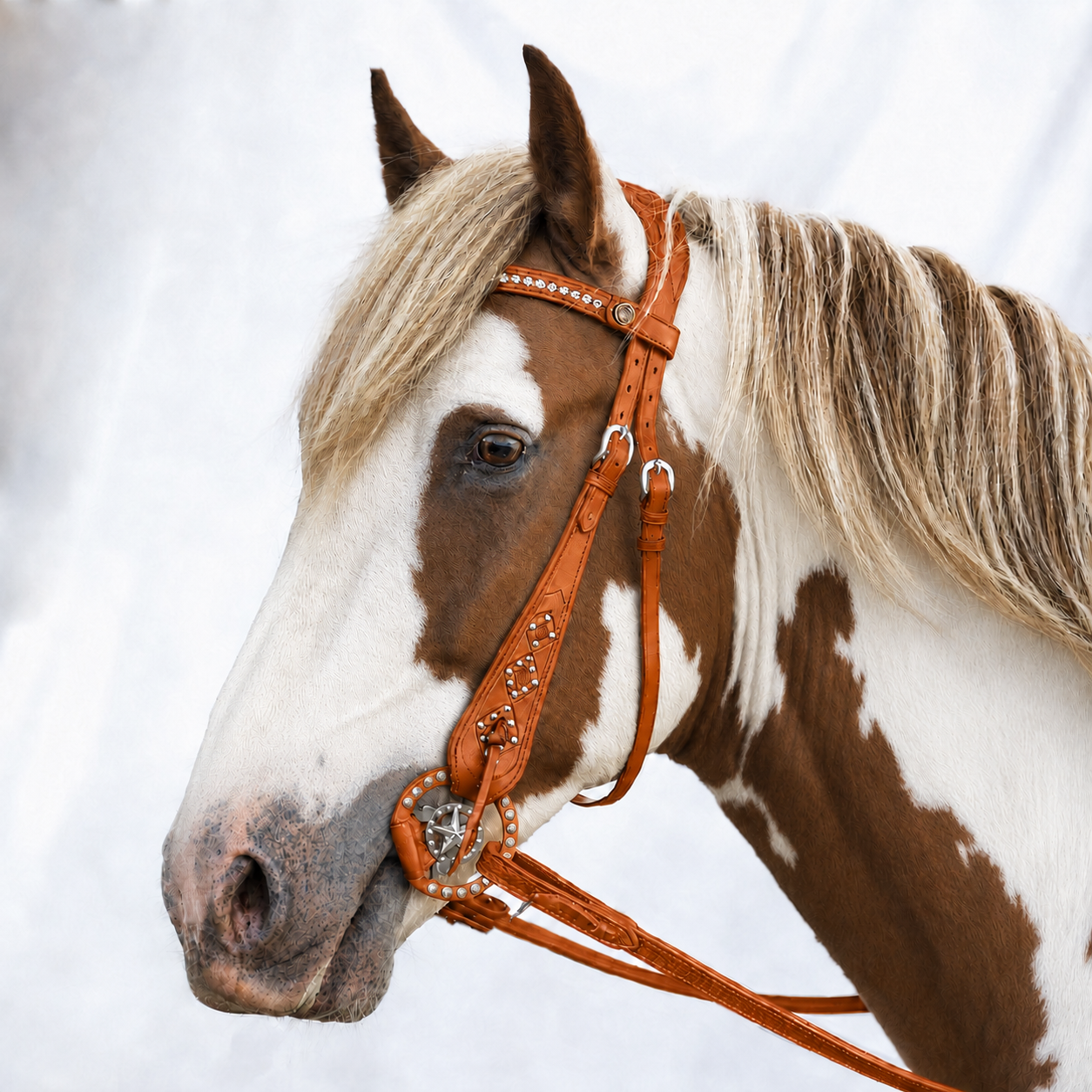 Trense Texas Cognac Warmblut